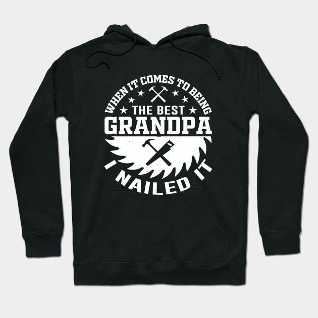 Wood Worker Grandpa Hoodie by busines_night